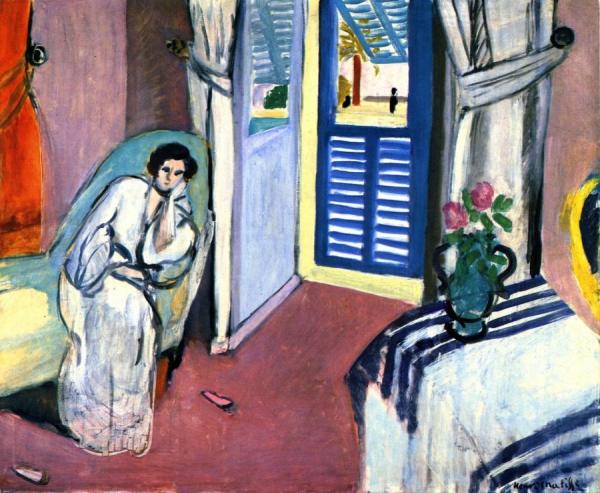 Woman On A Sofa by Henri Matisse