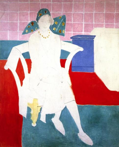 Woman With A Madras Hat by Henri Matisse