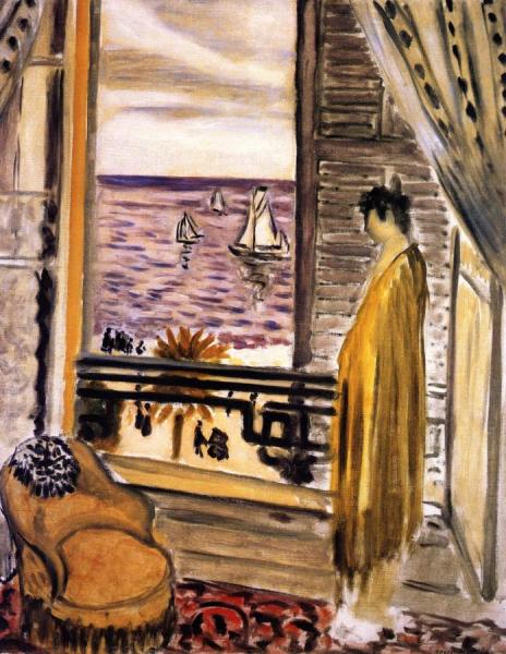 Henri Matisse Woman With A Spanish Comb Standing By A Window