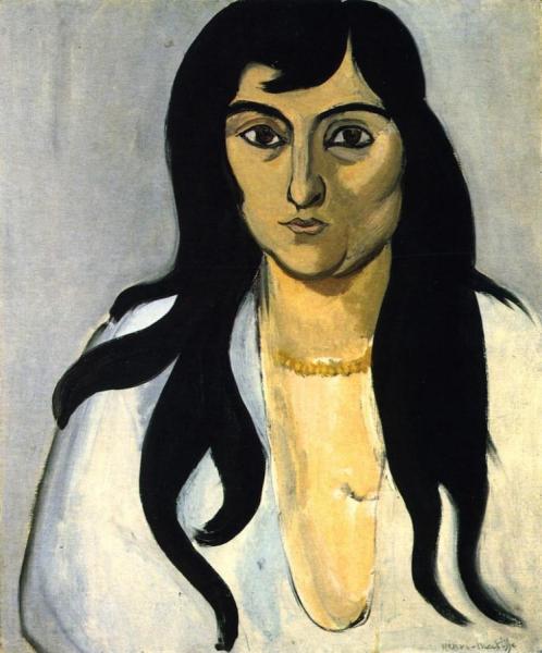 Woman With Amber Necklace by Henri Matisse