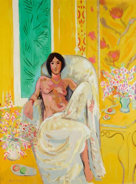 Yellow Odalisque by Henri Matisse