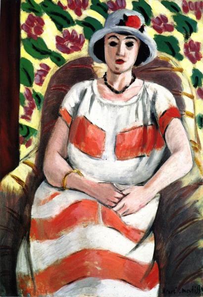 Young Woman In Pink by Henri Matisse