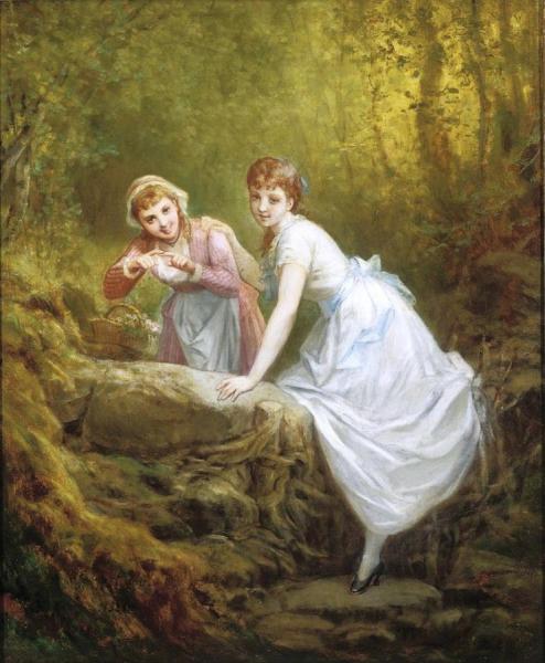 Henri Pierre Picou The Flower Pickers