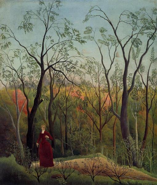 Henri Rousseau Forest Promenade