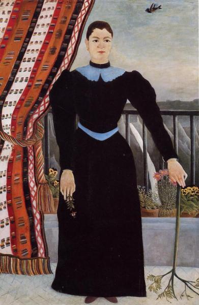 Portrait Of A Woman by Henri Rousseau