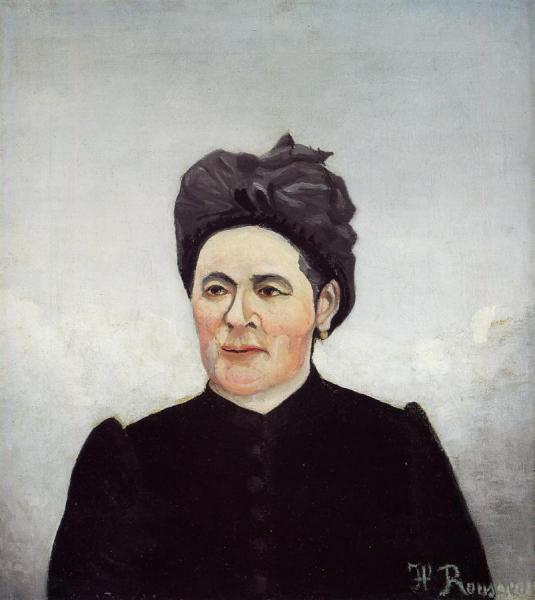 Portrait Of A Woman by Henri Rousseau