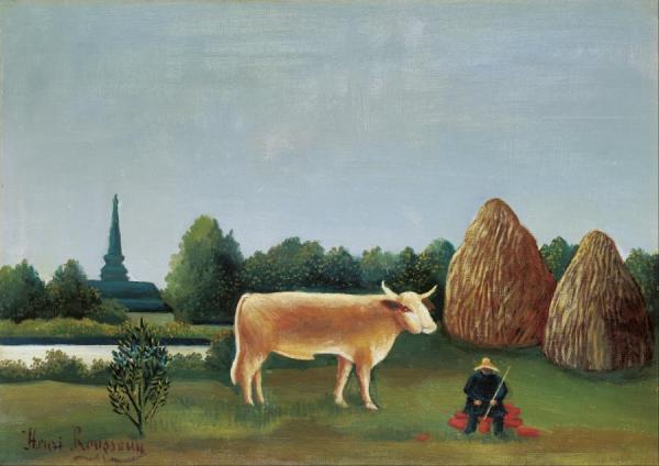 Scene In Bagneux On The Outskirts Of Paris by Henri Rousseau