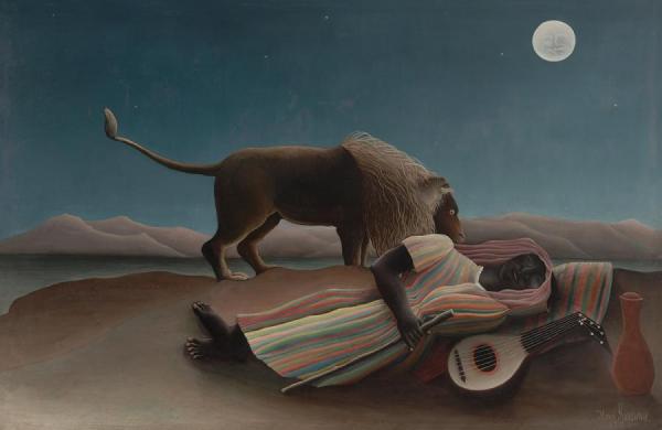 Sleeping Gypsy by Henri Rousseau