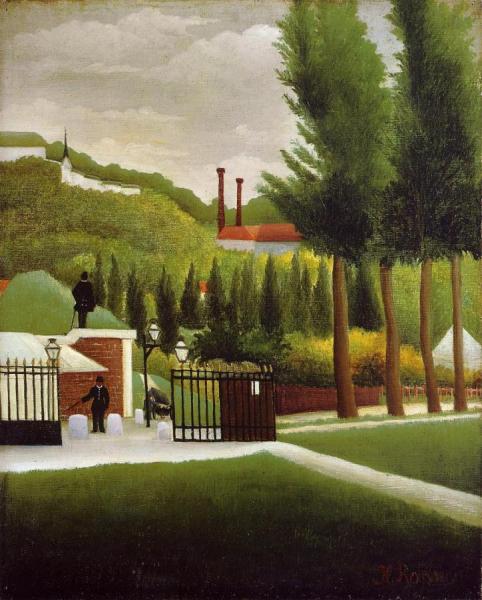 The Customs House by Henri Rousseau