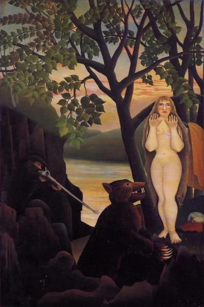 Unpleasant Surprise by Henri Rousseau