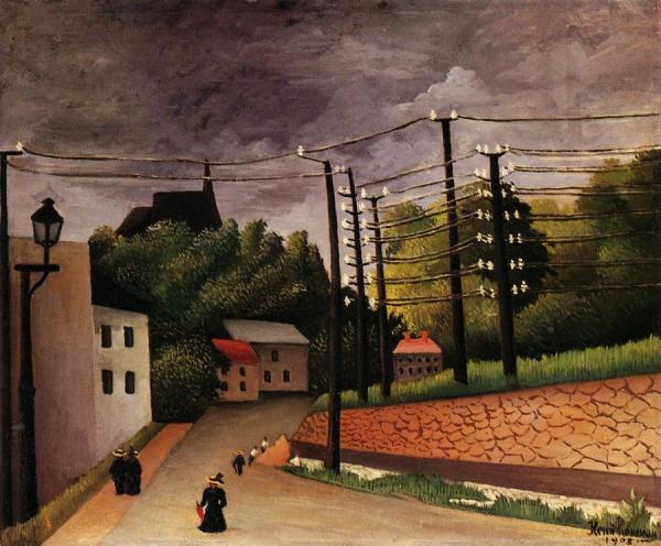 View Of Malakoff by Henri Rousseau