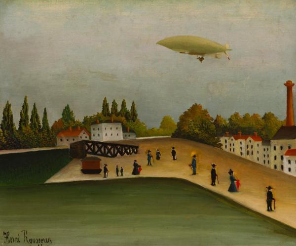 View Of The Quai D'ovry by Henri Rousseau