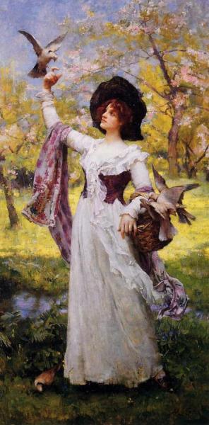 Summer by Henrietta Rae Oil Painting Reproductions