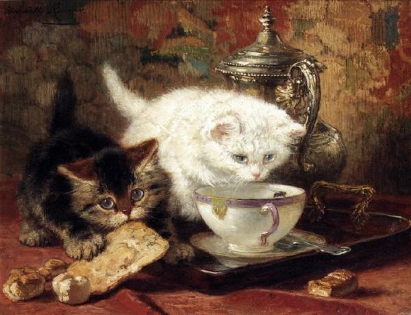 Henriette Ronner-knip High Tea