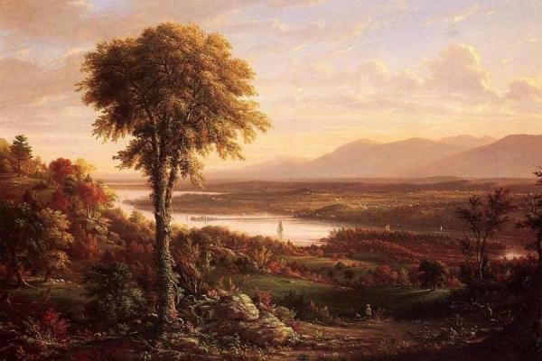 View Of The Catskills From The South Side Of Mount Merino by Henry Ary