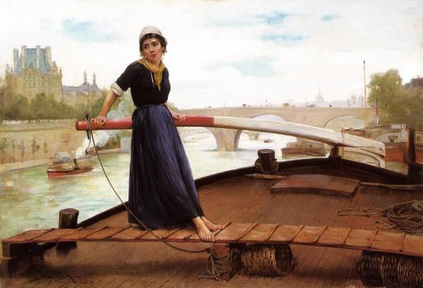 Along The Seine by Henry Bacon