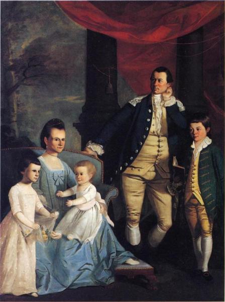 The Archibald Bulloch Family by Henry Benbridge