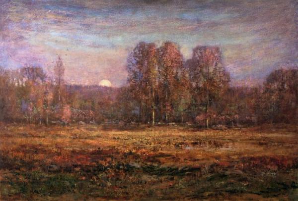 Moonrise, Autumn by Henry C. White