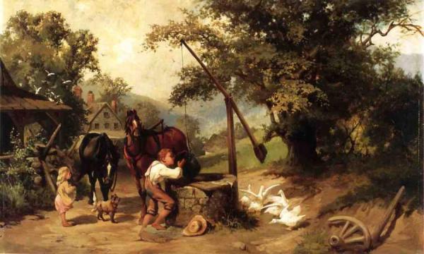 At The Well by Henry Cariss