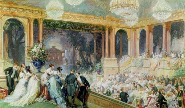 Dinner At The Tuileries by Henry Charles Antoine Baron