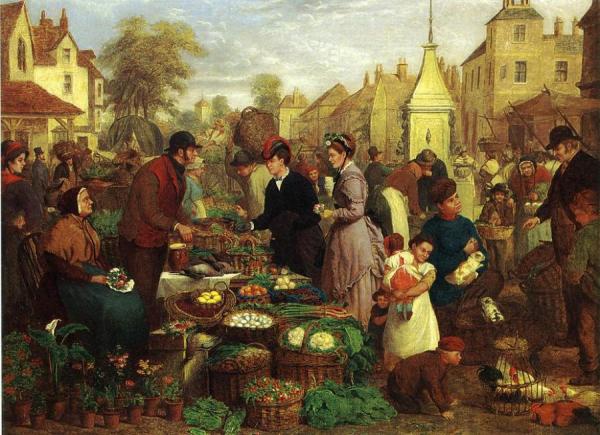 Market Day by Henry Charles Bryant