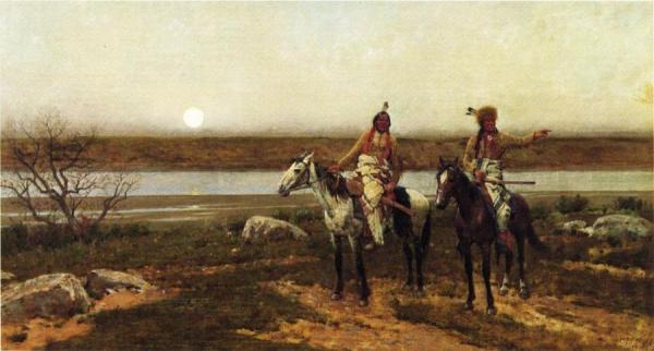 In Pastures New by Henry F. Farny