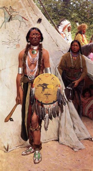 Indians by Henry F. Farny