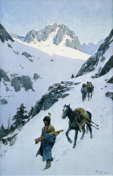 Successful Hunt by Henry F. Farny