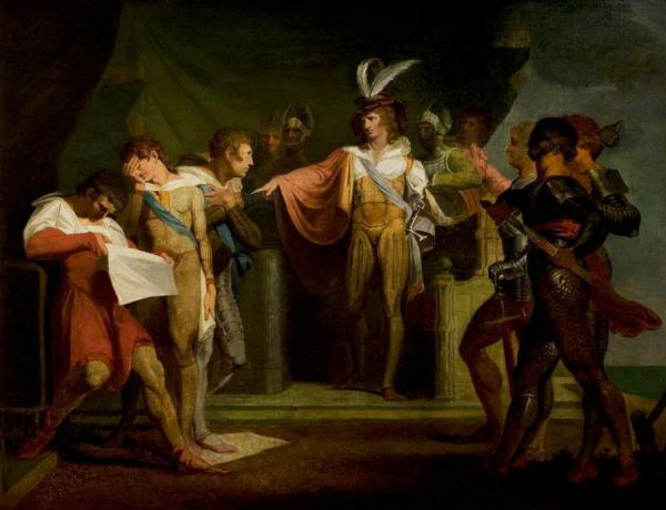 Henry V Discovering The Conspirators by Henry Fuseli