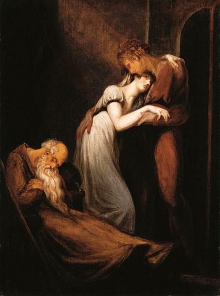 Huon And Amanda With The Dead Alphonso by Henry Fuseli