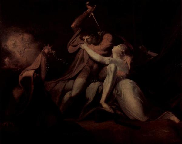 Percival Delivering Belisane From The Enchantment Of Urma by Henry Fuseli