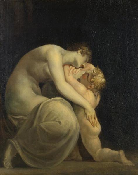 Tekemessa And Eurysakes by Henry Fuseli