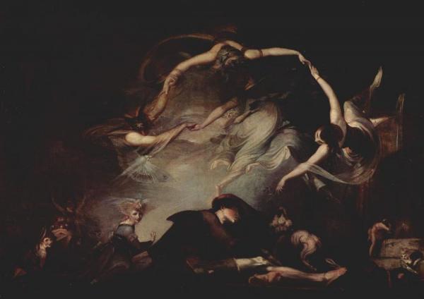 The Dream Of The Shepherd by Henry Fuseli Oil Painting Reproductions