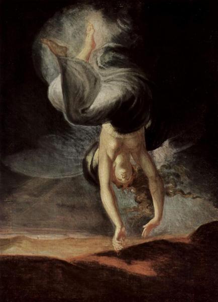 The Fairy Queen Titania Finds The Magic Ring On The Beach by Henry Fuseli