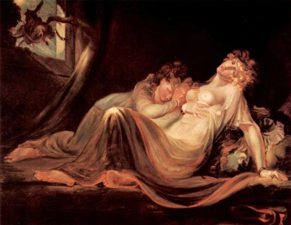 The Incubus Leaving Two Sleeping Women by Henry Fuseli Oil Painting Reproductions