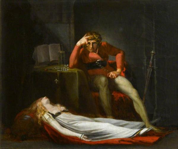 The Italian Count by Henry Fuseli