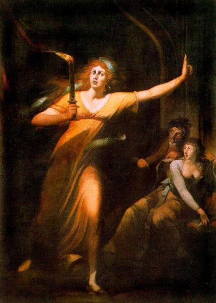 The Sleepwalking Lady Macbeth by Henry Fuseli