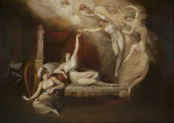The Vision Of Catherine Of Aragon by Henry Fuseli