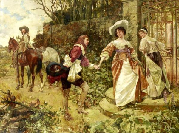 Love's Messenger by Henry Gillard Glindoni