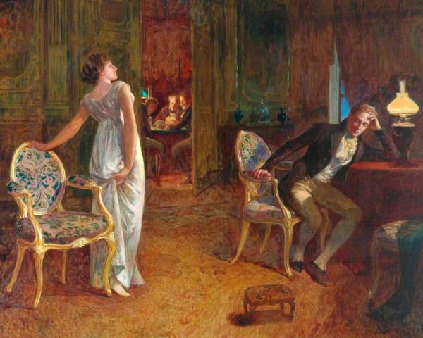 The Tiff by Henry Gillard Glindoni