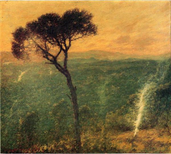 A Ligurian Valley, Italy by Henry Herbert La Thangue