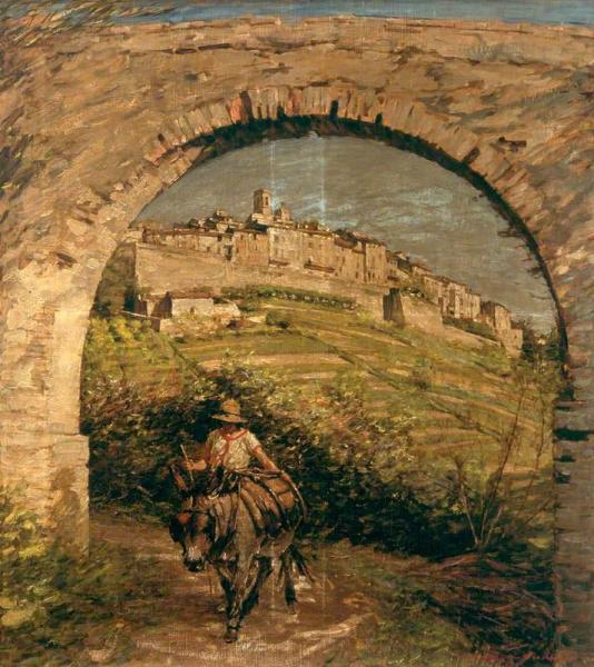 The Aqueduct by Henry Herbert La Thangue