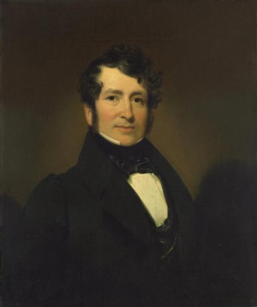 George Pope Morris,c.1836 by Henry Inman