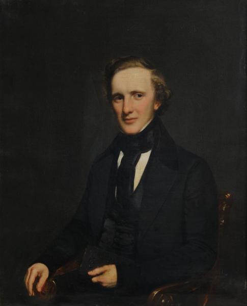 Portrait Of James M.bruen by Henry Inman