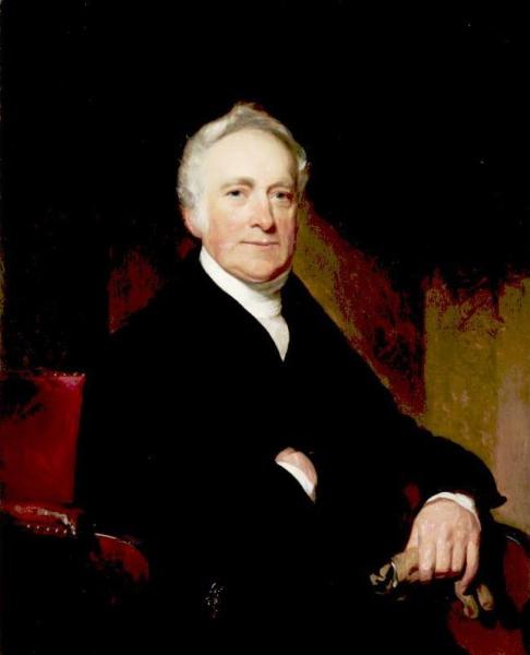 Portrait Of Leffert Lefferts, Esq. by Henry Inman