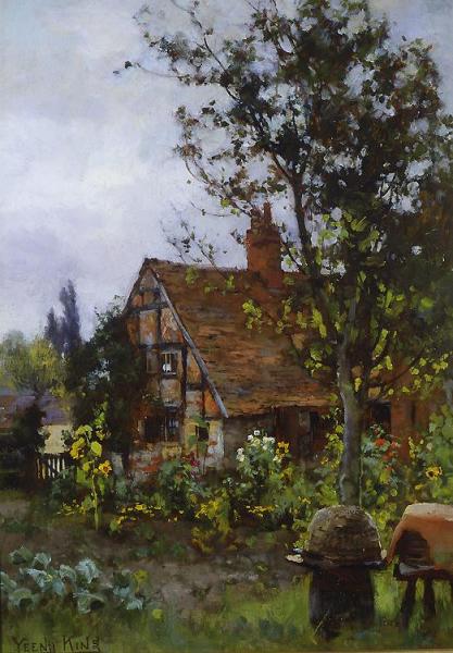 Henry John Yeend King A Summer Garden