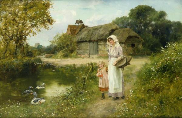 A Walk In The Country by Henry John Yeend King
