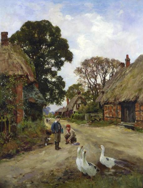 Henry John Yeend King Off To School