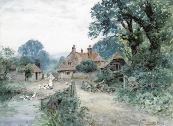 Henry John Yeend King The Old Farm