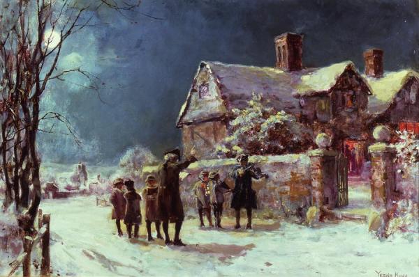 Twas The Night Before Christmas by Henry John Yeend King